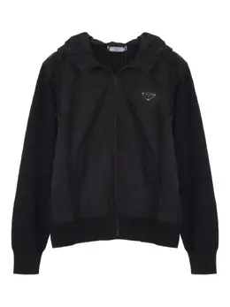 Prada Pre-Owned: Куртка с капюшоном 