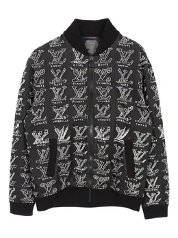 Louis Vuitton Pre-Owned: Жаккардовая куртка 
