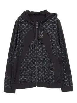 Louis Vuitton Pre-Owned: Чёрная толстовка 