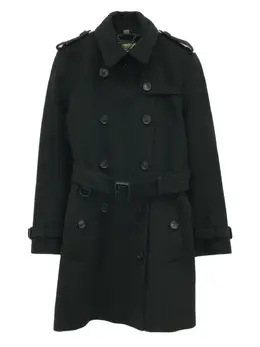 Burberry Pre-Owned: Двубортное пальто 