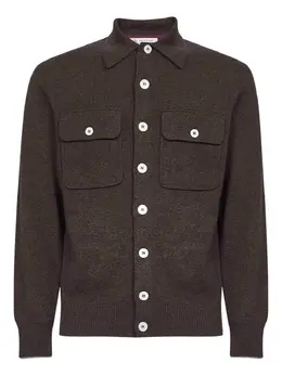 Brunello Cucinelli: Кардиган с воротником 