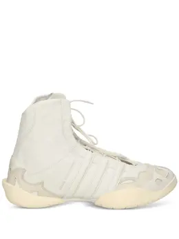 Y-3: Белые кроссовки 