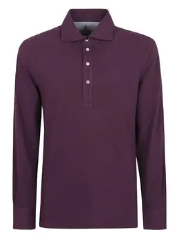 Brunello Cucinelli: Поло с длинным рукавом 