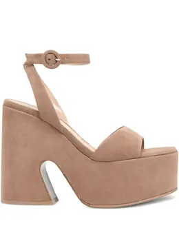 Gianvito Rossi: Светлые босоножки 