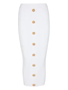 Balmain: Трикотажная юбка 