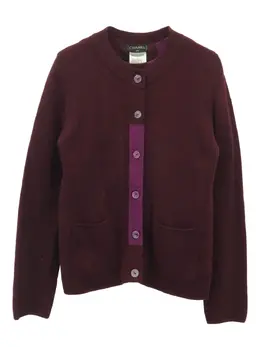 CHANEL Pre-Owned: Кашемировый кардиган 