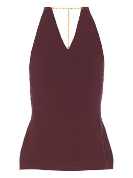 Elisabetta Franchi: Топ без рукава 