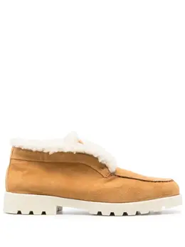 Santoni: Коричневые лоферы 