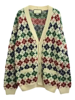 Gucci Pre-Owned: Кардиган из шерсти 