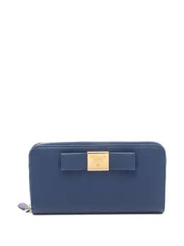 Prada Pre-Owned: Голубой кошелёк 