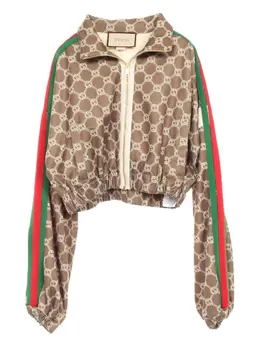 Gucci Pre-Owned: Коричневая куртка 