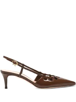 Gianvito Rossi: Коричневые туфли 