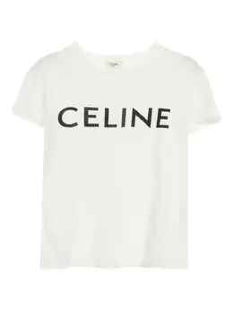 Céline Pre-Owned: Футболка с принтом 