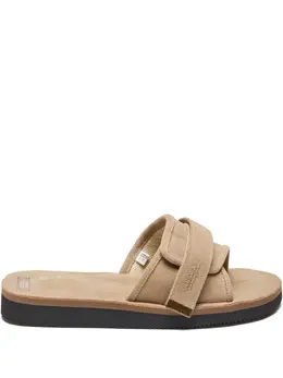 Suicoke: Бежевые сандалии 