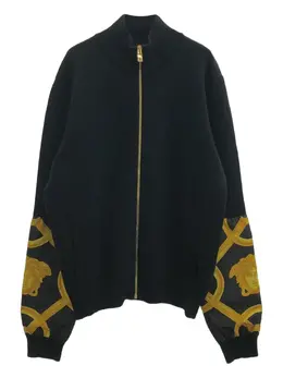 Versace Pre-Owned: Чёрная куртка 
