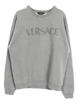 Versace Pre-Owned: Серый свитшот 