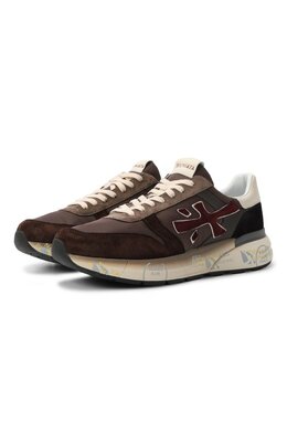 Premiata: Коричневые кроссовки  Mick
