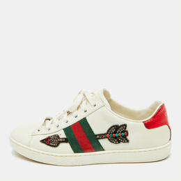 Gucci: Белые кроссовки  Ace