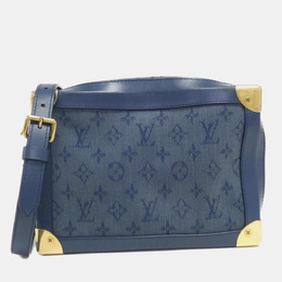 Louis Vuitton: Голубая сумка 