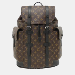 Louis Vuitton: Коричневый рюкзак 