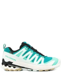 Salomon: Зелёные кроссовки 