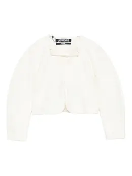 Jacquemus: Твидовая куртка 