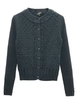 CHANEL Pre-Owned: Хлопковый кардиган 