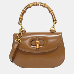 Gucci: Сумка  Bamboo