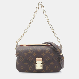 Louis Vuitton: Коричневая сумка  Pochette