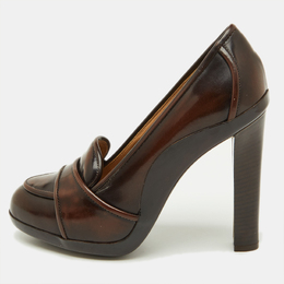 Salvatore Ferragamo: Тёмные лоферы 