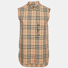 Burberry: Бежевая рубашка 