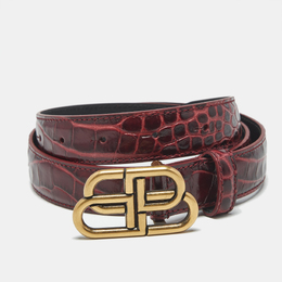 Balenciaga: Ремень  BB