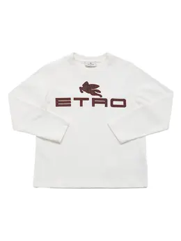 ETRO: Хлопковая футболка 
