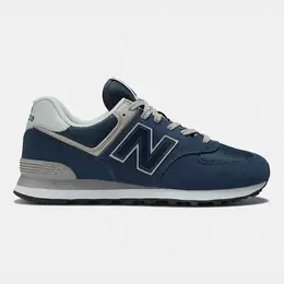 New Balance: Синие кроссовки 