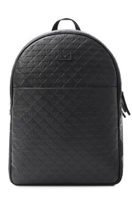 Emporio Armani: Чёрный рюкзак 