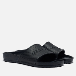 Birkenstock: Чёрные шлёпанцы  Barbados Eva