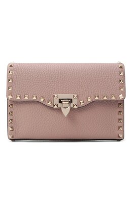 Valentino: Бежевая сумка  Rockstud