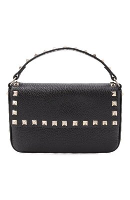 Valentino: Чёрная сумка  Rockstud