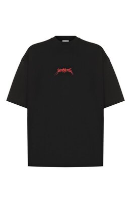 VETEMENTS: Хлопковая футболка 