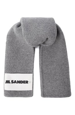 Jil Sander: Серый шарф 