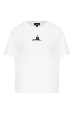 Emporio Armani: Хлопковая футболка 