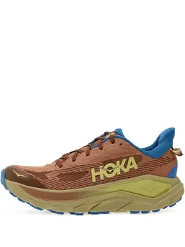 HOKA: Коричневые кроссовки 
