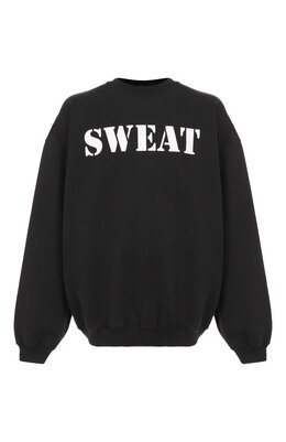 VETEMENTS: Хлопковый свитшот 