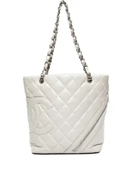 CHANEL Pre-Owned: Белая сумка 