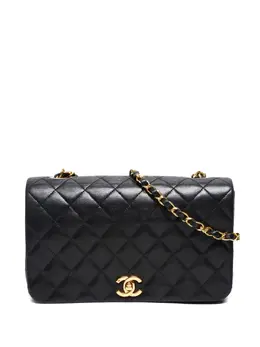 CHANEL Pre-Owned: Чёрная сумка 