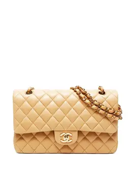 CHANEL Pre-Owned: Бежевая сумка 