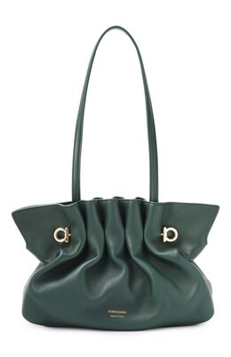 Ferragamo: Зелёная сумка 