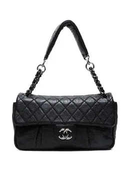 CHANEL Pre-Owned: Чёрная сумка 