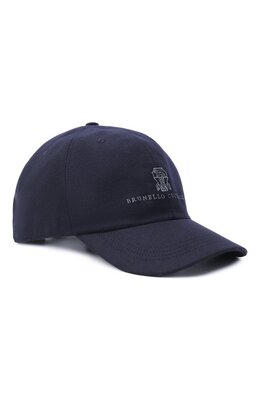 Brunello Cucinelli: Синяя кепка 