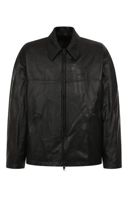 Balenciaga: Кожаная куртка 